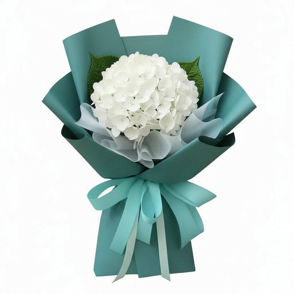 Букет цветов из: Гортензия в Берёзовке Алтайского края
