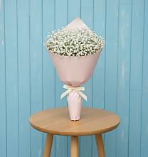 Букет цветов из:  Гипсофила в Берёзовке Алтайского края