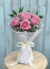 Букет цветов из:  Розы в Берёзовке Алтайского края