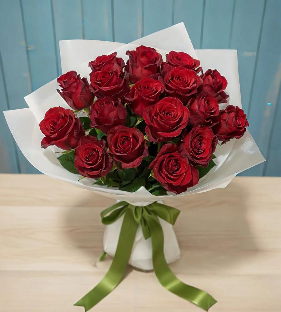 Букет Красные розы в Берёзовке Алтайского края