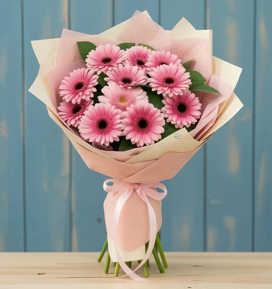 Букет цветов из: Герберы в Берёзовке Алтайского края