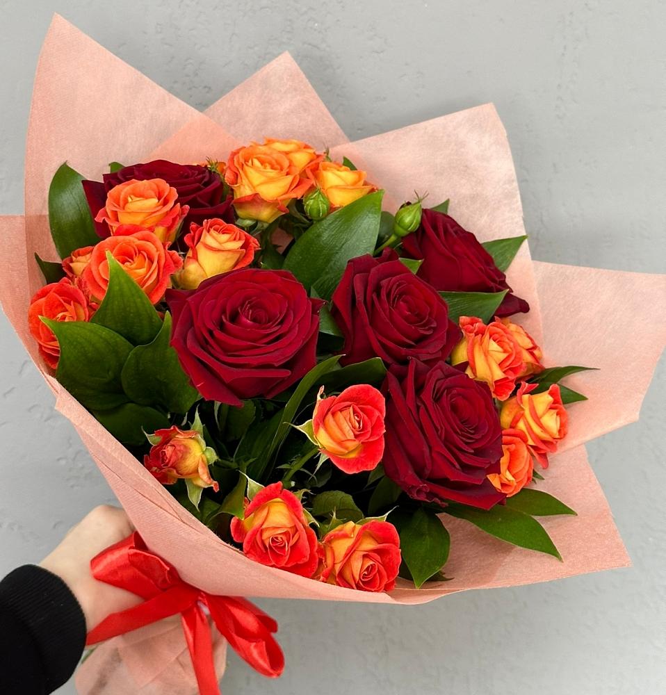 Букет Любовь и восторг в Берёзовке Алтайского края