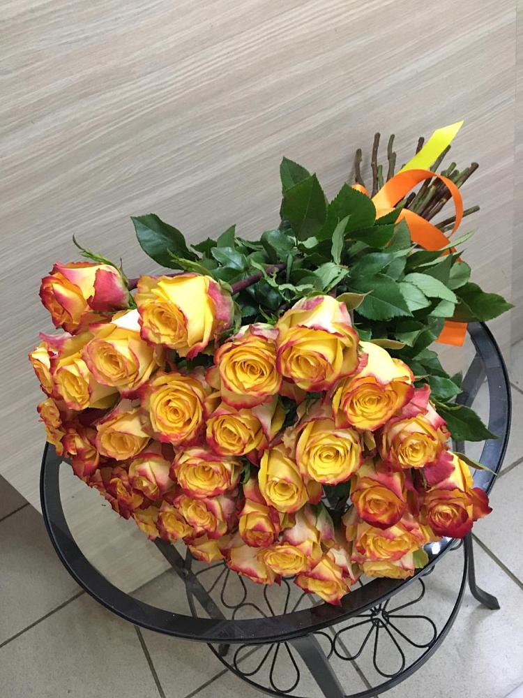 Букет Желтые розы в Берёзовке Алтайского края