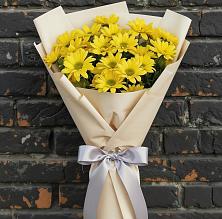 Букет цветов из:  Хризантемы в Берёзовке Алтайского края