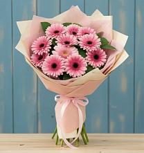 Букет цветов из:  Герберы в Берёзовке Алтайского края