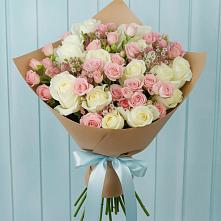 Букет цветов из:  Розы #REPLACE_PRED# Берёзовке Алтайского края